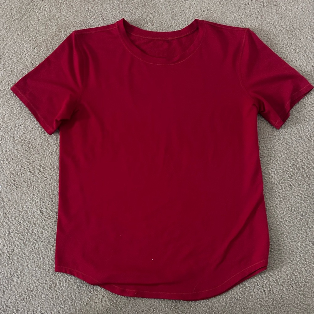Lululemon Mesh Tee Red Size S/M